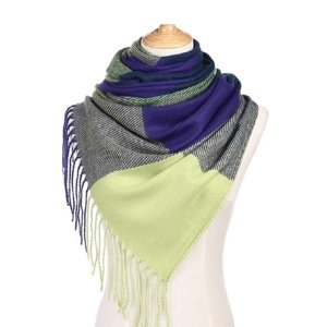Shawl Soft Wrap Scarves with Tassels
