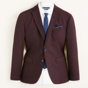 Slim-fit suit blazer