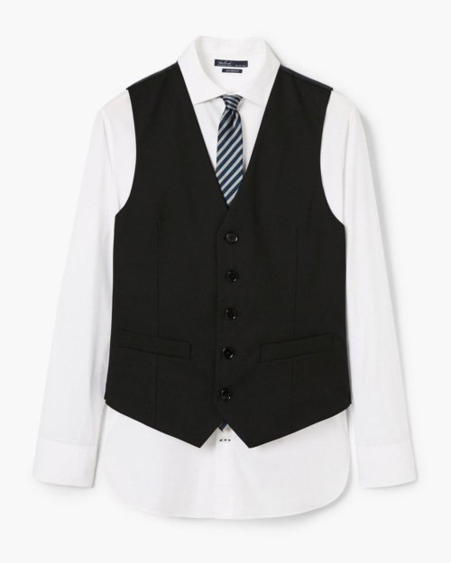 Slim-fit suit gilet