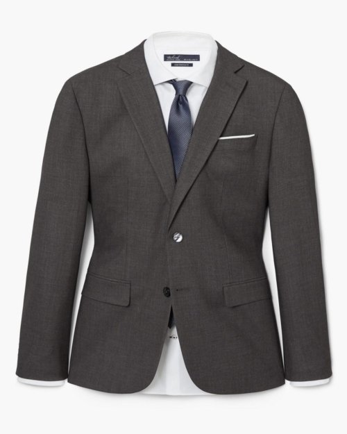 Slim-fit suit blazer