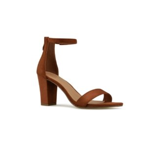 Women's Strappy Chunky Block High Heel