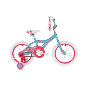 Kent Girls Cupcake Bike, 16", Blue/Hot Pink